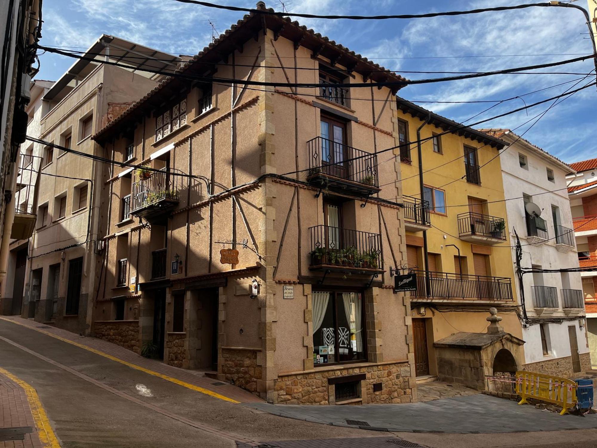 Hotel Casa De La Fuente Alcorisa エクステリア 写真
